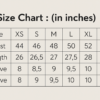 twinfish-size-chart